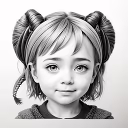 a little girl is shown in a photo