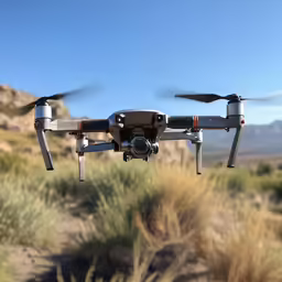 this photo depicts a quad view camera on an airplane