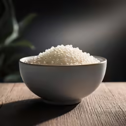 a white bowl filled with lots of sea foam