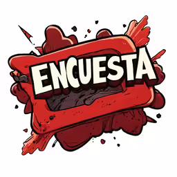 a red sign that reads enquestata surrounded by the word