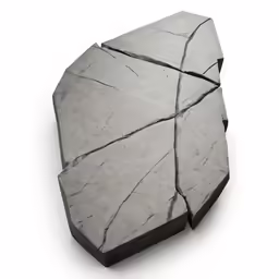 an image of a piece of stone in the shape of an object