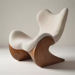 an extremely unique chair designed and built by vitran