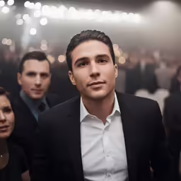 there are several people at an event wearing tuxedo