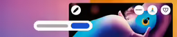 an ipad with a button that says you can see the screen