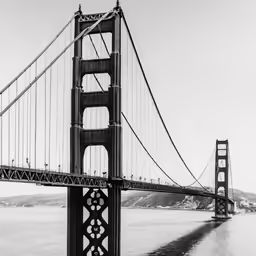 the golden gate bridge is one of the biggest bridges in the world