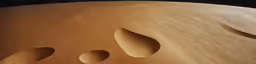 some kind of circular area with many holes in it