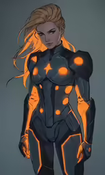 an image of a woman wearing futuristic clothing