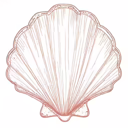 an image of a pink seashell