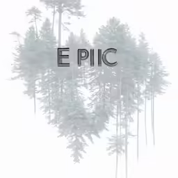 a group of trees with the word epic written on top