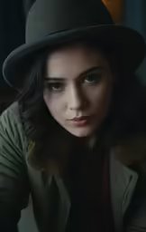 an image of a woman in a hat