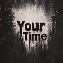 the message your time is dripping with drips
