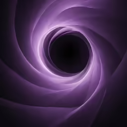 an abstract image with a black center in the middle of the image