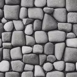 a stone road that looks like it has been paved