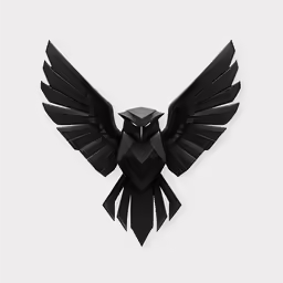 a paper owl shaped like an eagle