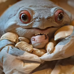 a stuffed animal turtle is sitting on top of a pillow