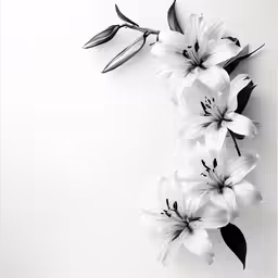 some white flowers that are next to each other