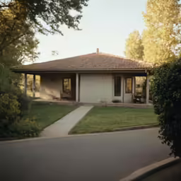 this is an image of a house in the suburbs