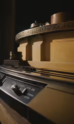 closeup view of a set of drawers and knobs on a stove top