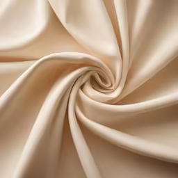 the fabric of a large, white curtain