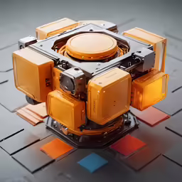 a close up of an object made out of bricks