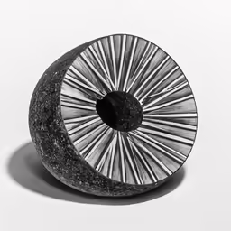 an object sitting on top of a white table