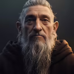 an older man with long gray hair and beard
