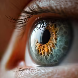 a close up photo of an eye