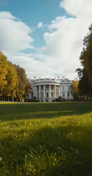 an image of a mansion with trees in the background
