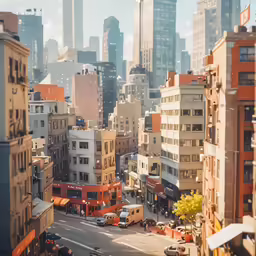 there are many tall buildings in this city
