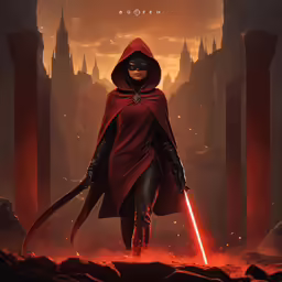 a star wars fan art featuring kyder and obi