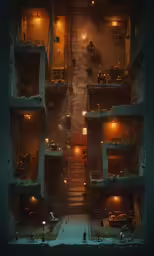 there are multiple floor levels of the same apartment