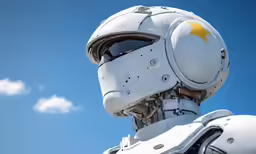 a white humanoid dressed as the star trek tv character