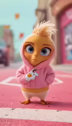 there is a doll that has an eye
