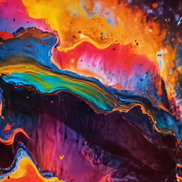 this artistic wallpaper has been created using different shapes and colors