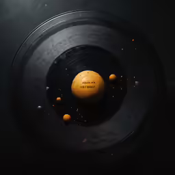 a small orange with its bottom half covered in bubbles