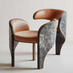 an animal - like chair with an arm and legs on it