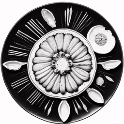 some fruits and vegetables in a circular bowl