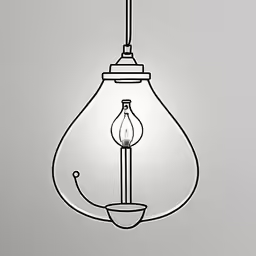 light bulb with small black light in the middle