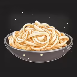 a pasta in a pan on the table