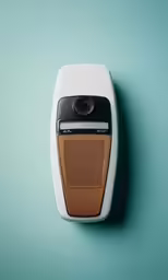 an electronic device placed in the shape of a car