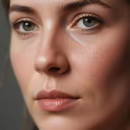 close up portrait shot of a young woman