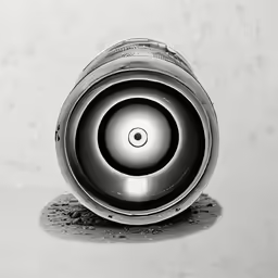 an abstract photo of a metallic object on the floor
