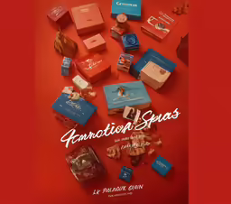 the cover of the novel candition spices, with its many treats around it