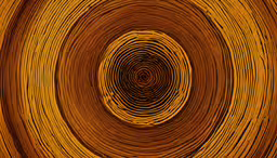 a brown abstract background of wood like decoration,a brown circle with a circular hole cut out