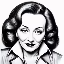 the image of a woman with large lips and dark hair