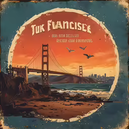 there is an advertisement for a restaurant in san francisco