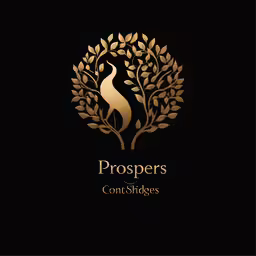 the logo for propers, including a cat and a tree