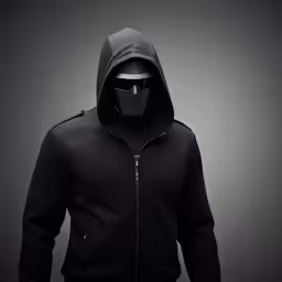 a man wearing a hoody and hoodies with the shadow of the hood