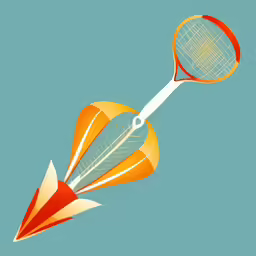 an orange toy with a white top and tail