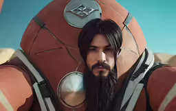 an image of a man standing in front of a ball